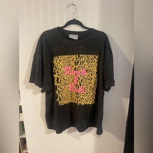 Oversized Rock n Roll Graphic Tee